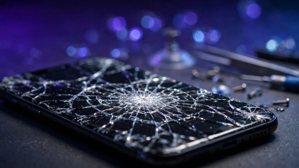 Handy mit gesprungenem Display – was jetzt zu tun ist | Smartfix Almenhof